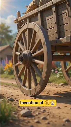 Invention of Wheel 🛞 |Explained in English #historyfacts #historyshorts #shorts