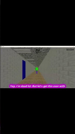 Baldi looked really weird and scary in this mod, #baldi #baldibasics #baldisbasics #gameplay #viral