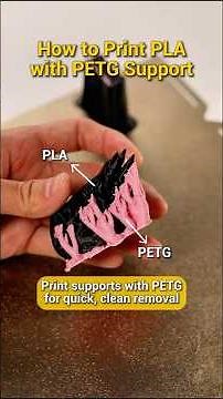💡How to Print PLA with PETG Support? #snapmakeru1 #3dprinter #3dprinting #tutorial #U1Guides