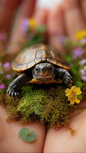 Minuscule World — #008 Mini Turtle