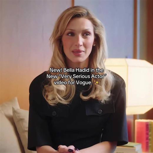Bella Hadid: A Journey into Acting with Vogue