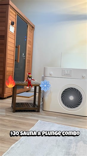 CORE Recovery Lounge on Instagram: "DAY 5 of 12 DAYS OF CHRISTMAS AT CORE Snoop Elf said: ‘Hit ’em with the hot, hit ’em with the cold. Balance, baby.’ ❄️🔥 Deal: Sauna & Plunge@Combo $30 (reg. $40)"