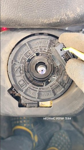 How to Install a Steering Clock Spring Easily (Airbag & Horn Fix)😳