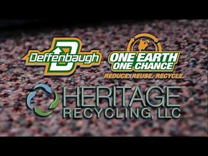 Carpet recycling tour at Heritage Recycling