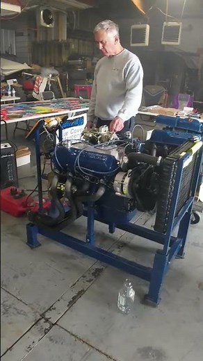 Ford 390 FE cam break-in #feraceandreunion #ford #enginerebuild