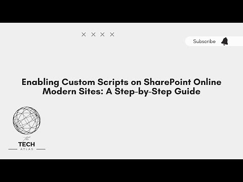 Enabling Custom Scripts on SharePoint Online Modern Sites: A Step-by-Step Guide