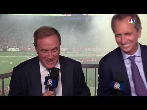 the first Cris Collinsworth slide of the season