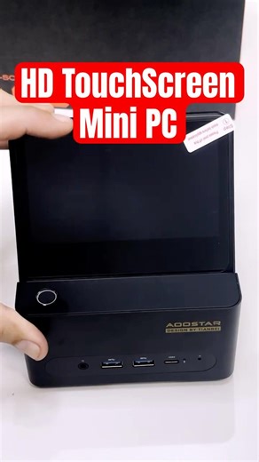 Aoostar G Flip, Mini PC with Touchscreen