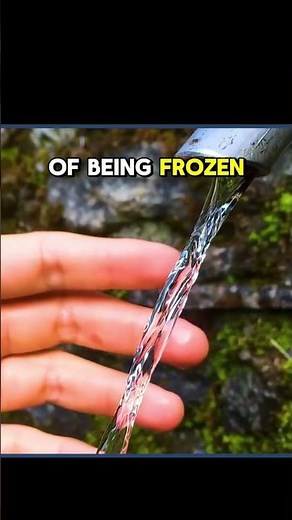 This Liquid Looks Frozen But It’s Actually Flowing — Mind-Blowing Illusion!