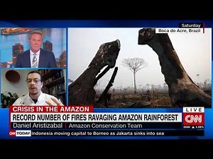 CNN: Effects of Forest Fires in the Amazon with Daniel Aristizabal | Amazon Conservation Team