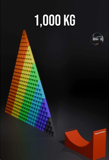 10,000 KG Ball vs Cone Wall: A 3D Animation Showdown