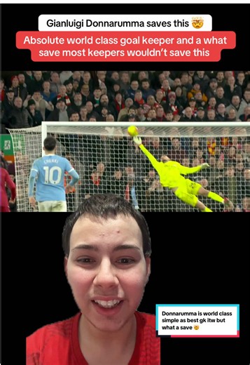 Gianluigi Donnarumma's Incredible Save Against Man City