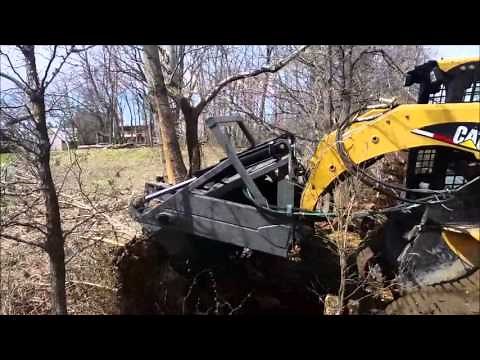 Tree Puller Grip N Rip pulling trees and brush