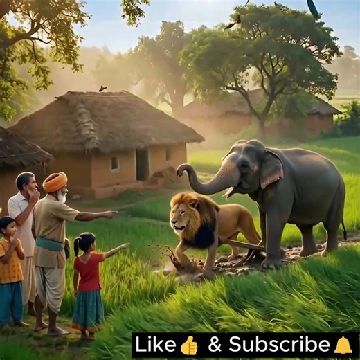 Sher or Ek Mota Hathi Hathi | The Bread - Animated Short Film |Cartoon video short #shorts #cartoon