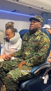 12M views · 138K reactions | Mom's first time on a plane and son surprises her to comfort her | Animal Stories | Facebook