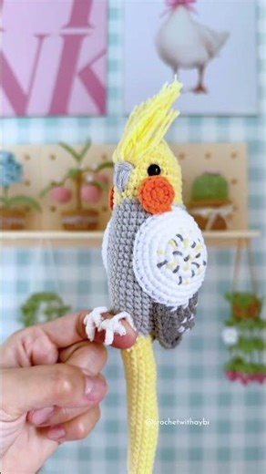 Parakeet Bird Crochet #crochet #amigurumi #crochetpattern