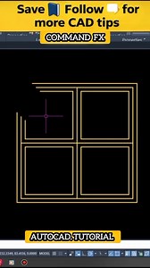 Stop wasting time drawing manually ❌ Use this AutoCAD trick and finish your drawing in seconds ⚡ Simple • Fast • Professional Save this for later 💾 #autocad #autocadtips #autocadtutorial #engineering #civil #architecture #drafter #design #construction #cad #viralreels | Iskandar Isla Cad