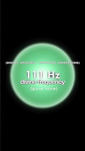 111 Hz Pure Tone • Deeply Healing • Spiritual Awakening • Holy Frequency • Enhance Focus