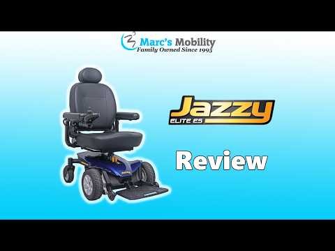 Jazzy Elite ES in Blue Basic Small Powerchair - Review # 8751