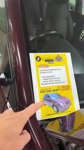 Another absolutely MAD BobElz live auction went down yesterday 😤🔥 Uncle B and Elzie brought maximum chaos, comedy and cars moving FAST. If you missed it… why would you do that to yourself? 😭 Make sure you don’t miss the next one. Join the WhatsApp group for all updates & auction schedules: 👉 https://chat.whatsapp.com/LlStMOUYmV471SeOR4kCh0?mode=hqrc #mitmakmotors #bobbypetkov #staypowerful #goat #automotive #comedy #unclebobby #bobbyapproved #mitmakmatch #bobelz #auctionza #liveauction #carc