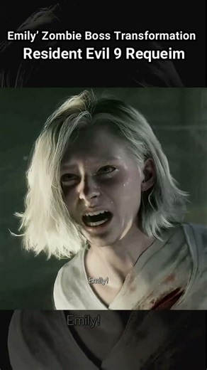 Emily Zombie Boss Transformation Scene - Resident Evil 9 Requiem