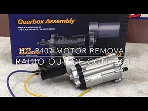 HG-P407 Motor removal