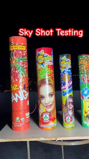 Diwali Sky Shot Testing 🧨🤠| #fireworks #skyshot #firecracker #diwali #skyshottesting #shorts