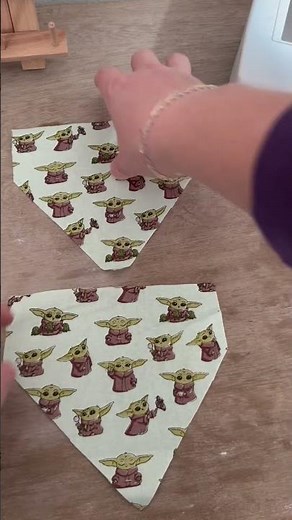 Sewn dog bandanas quick tutorial!