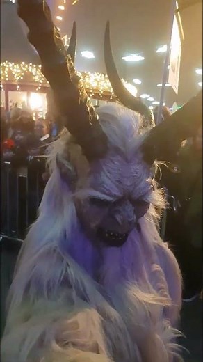 Austria’s Scariest Winter Tradition at Vienna Prater! 👹❄️