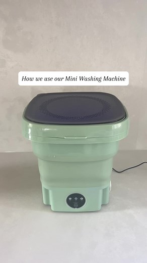Mini Washing Machine for Van Life Demo and Discount Code