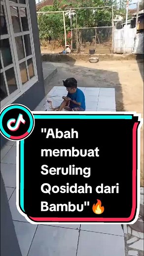 Pembuatan Seruling Bambu oleh Abah: Beni Tubagus_R