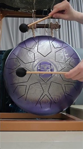 How to Play Tongue Drum: Easy Left & Right Mirror Method #tonguedrum