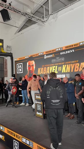 Heavyweight Boxer Granit Shala Prepares for Tomorrow's Show