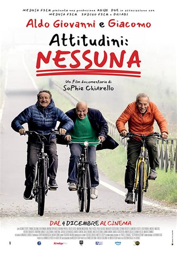 Aldo, Giovanni e Giacomo nel film documentario "Attitudini: Nessuna" - Bit Culturali