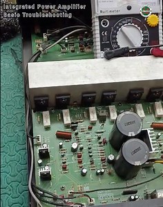 176K views · 4.5K reactions | Troubleshooting Continuation #electronics #training #tutorial #amplifier | Difficulty in Electronics | Facebook