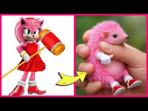 Sonic The Hedgehog 100 Characters in Real Life | Part 1