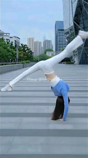Cute and Fit 💖 Fitness With Yoga Vlog ❣️ #shorts #gym #yoga #fit