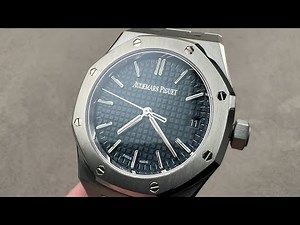 Audemars Piguet Royal Oak 50th Anniversary (15550ST.OO.1356ST.02) AP watch Review
