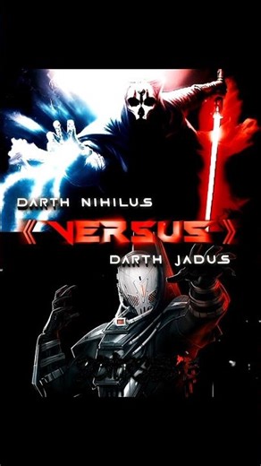 Darth Nihilus vs Darth Jadus | Hunger of the Void | Collab with ‪@MasterX2Edits‬