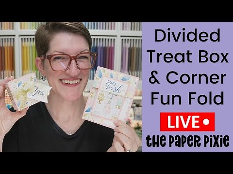 🔴 Divided Treat Box & Corner Fun Fold - Episode 365