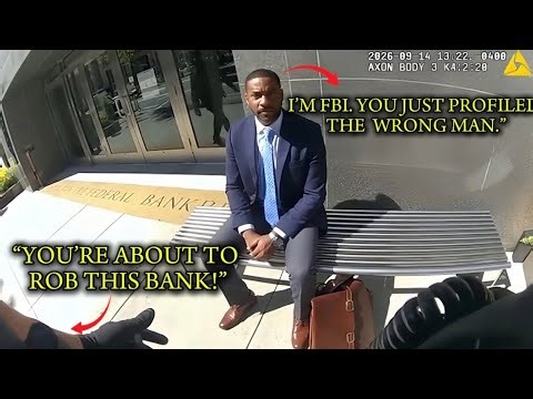 Racist Cop Accuses Man of Planning a Bank Robbery — Didn’t Know He Was Undercover FBI