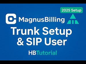MagnusBilling Telnyx Trunk Setup 2025 | Outbound Calling & SIP User Configuration Guide