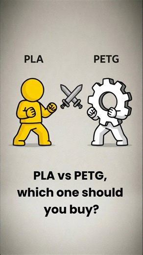 PLA vs PETG- Which one should you buy in the UAE? #uae #3dprinting