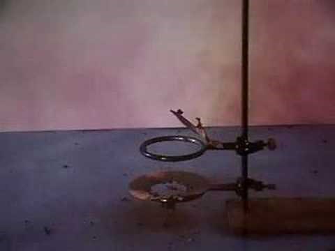 Nitrogen Triiodide Detonation