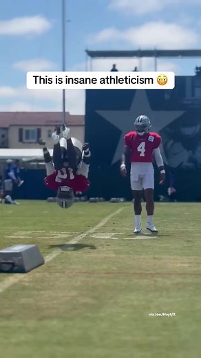 Joe Milton III: Impressive Backflip Display