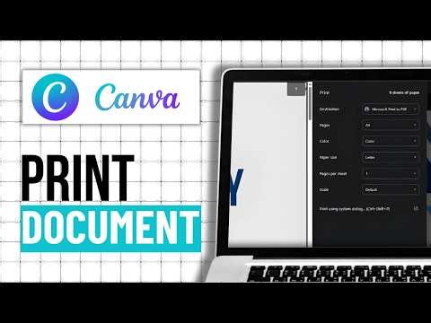 How To Print A Document From Canva (Step By Step)