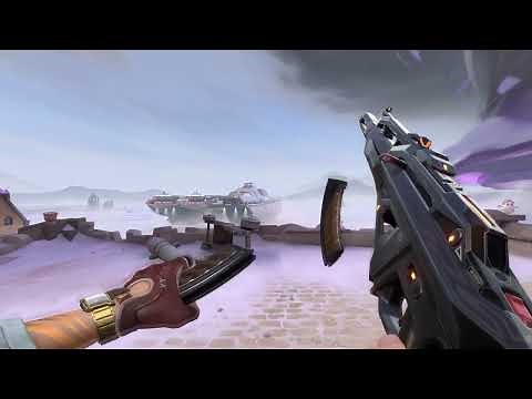 Phaseguard Vandal - All Levels and Variants (Valorant Skin Showcase)