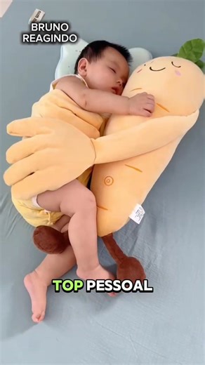 Boneco para cochilo do bebê #bonecos #bebe #produtos | Bruno Reagindo