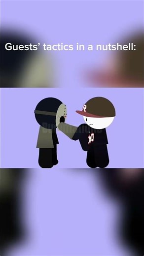 This is why I never play Guest 💀 #forsaken #animation