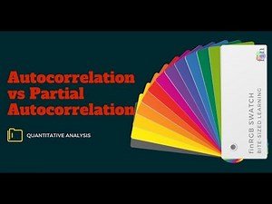 Autocorrelations vs Partial Autocorrelations (FRM Part 1, Book 2, Quantitative Analysis)